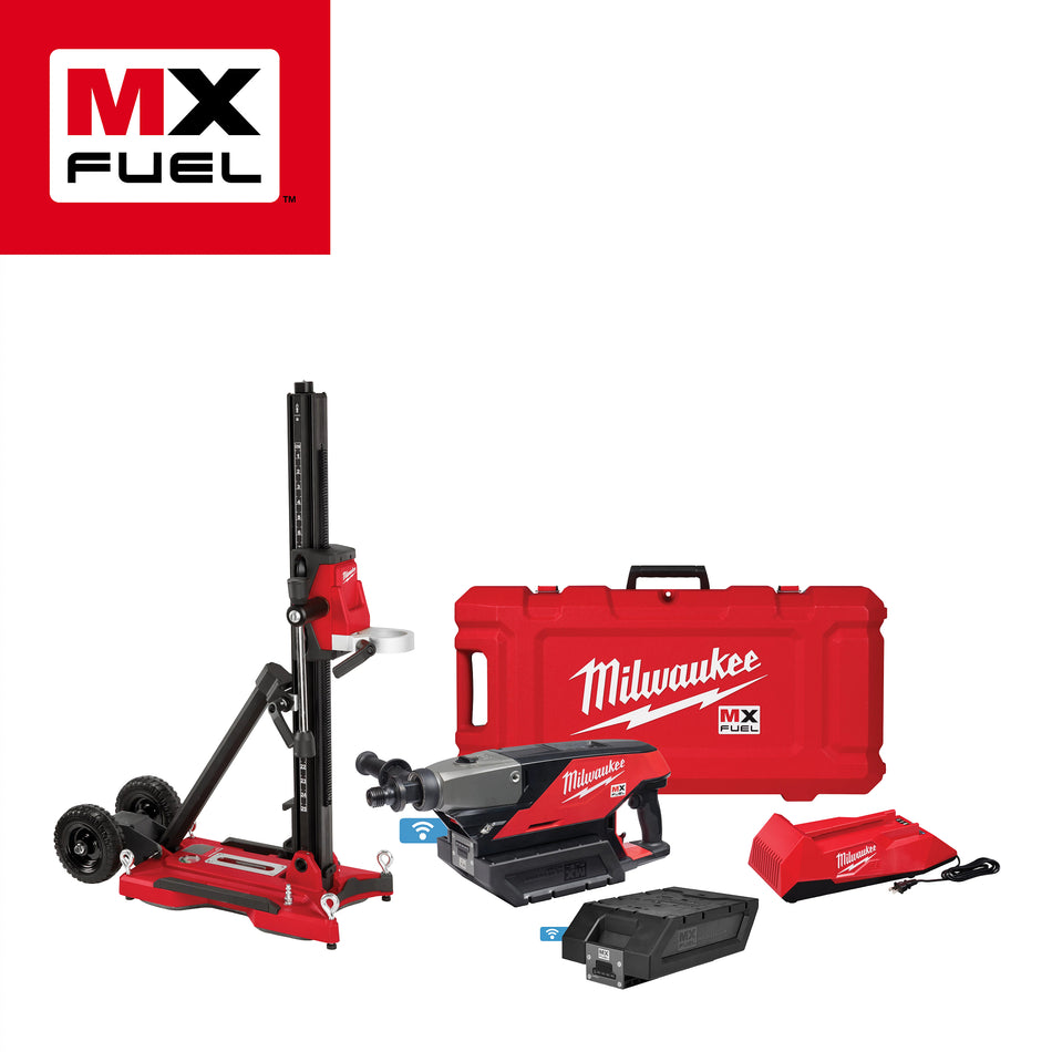 Milwaukee MXF301-2CXS, MX FUEL Handheld Core Drill Kit w/ Stand