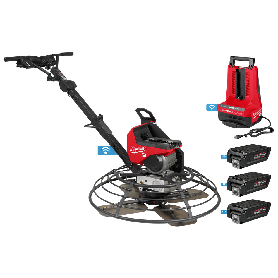 Milwaukee MXF336-3HD, MX FUEL 36in Walk-Behind Trowel Kit