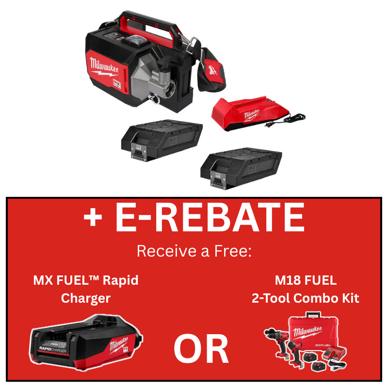 Milwaukee MXF370-2XC, MX FUEL Concrete Vibrator