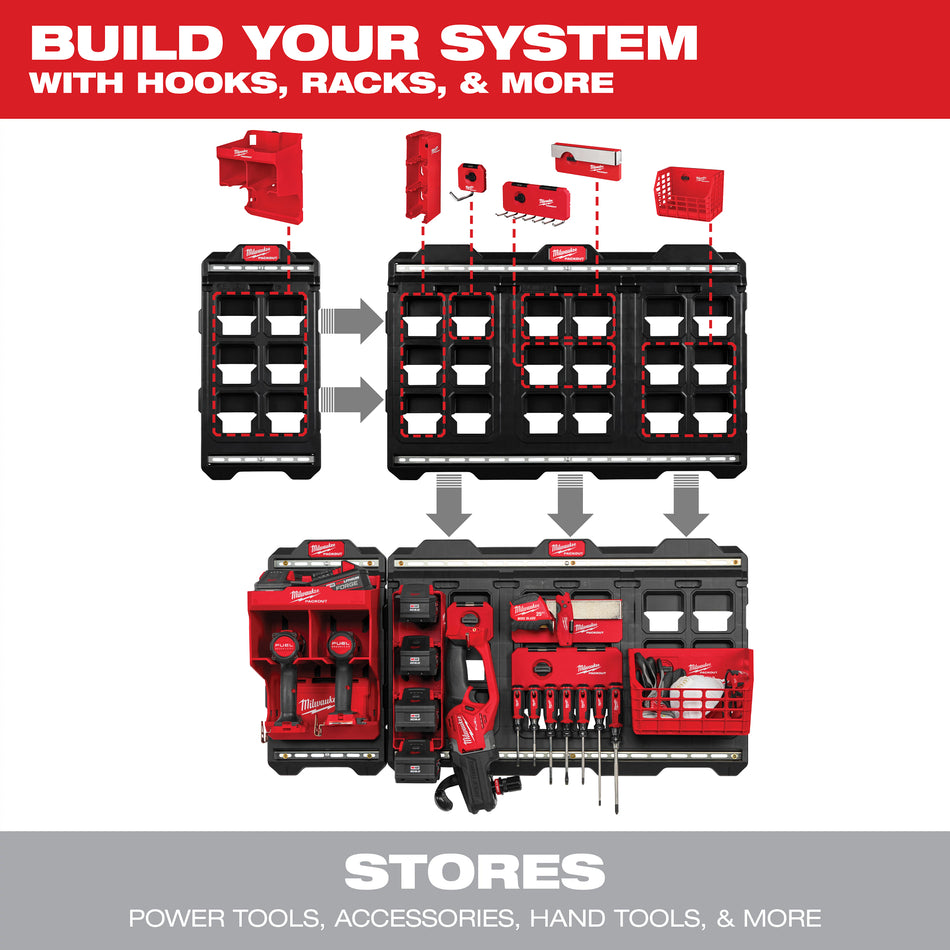 Milwaukee 48-22-8340, PACKOUT Tool Rack