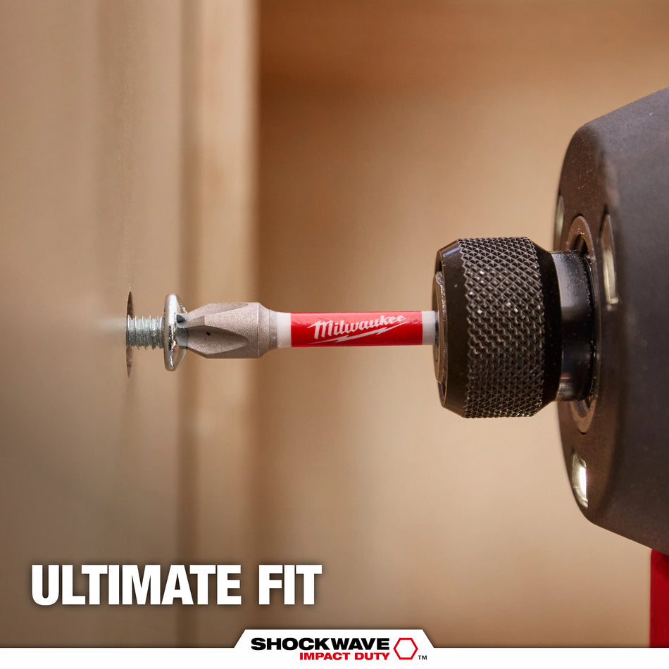 Milwaukee 48-32-4310, SHOCKWAVE PH2/SL1-4 IMPACT DOUBLE ENDED BIT