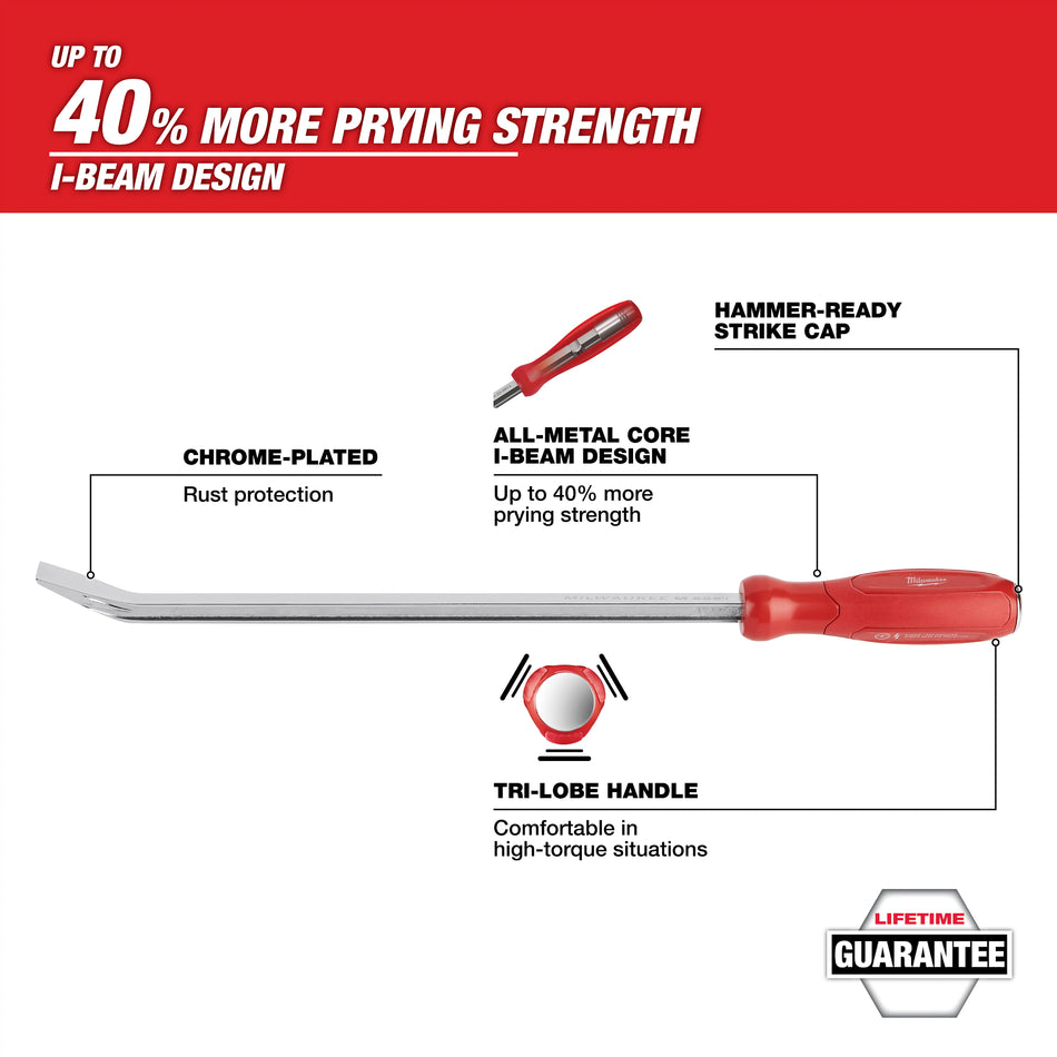 Milwaukee 45-74-9218,  18" Pry Bar