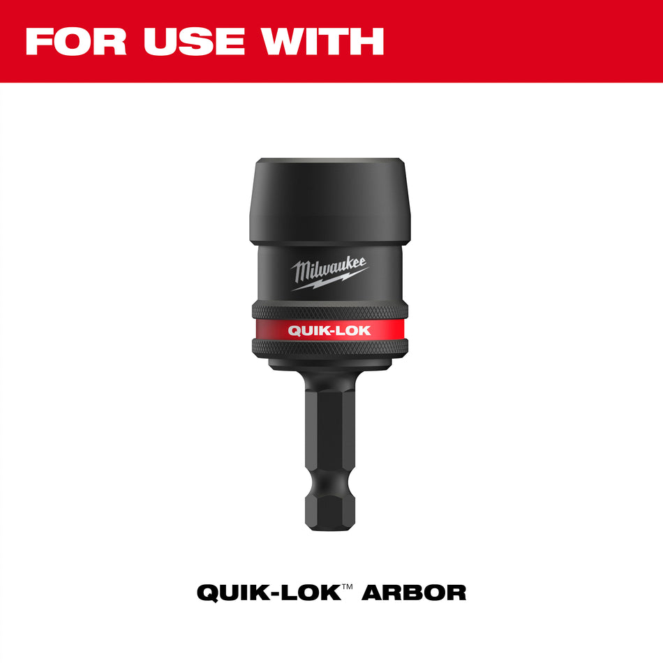 Milwaukee 49-56-7571, 5PK Large Thread Adapters for QUIK-LOK™ Arbors