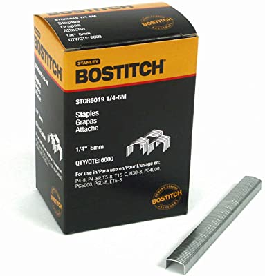 Staples STCR501914, 20 Gauge 7/16" Crown 1/4" Length (5M/Box)