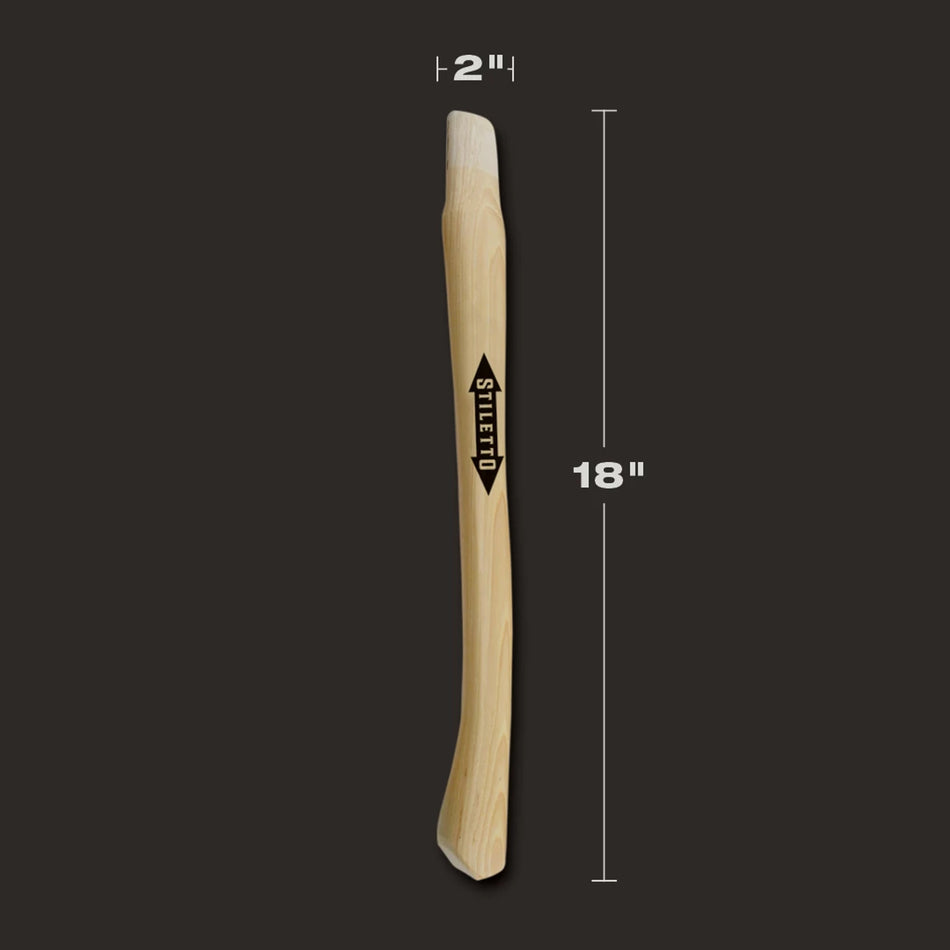 Stiletto STLHDL-C, 18" Curved Hickory Replacement Handle