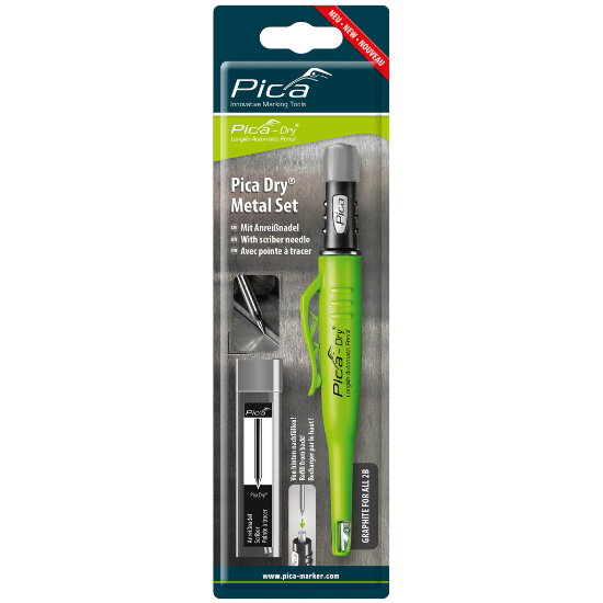 Pica 30800, Pica Dry Metal-Set Blister Pack