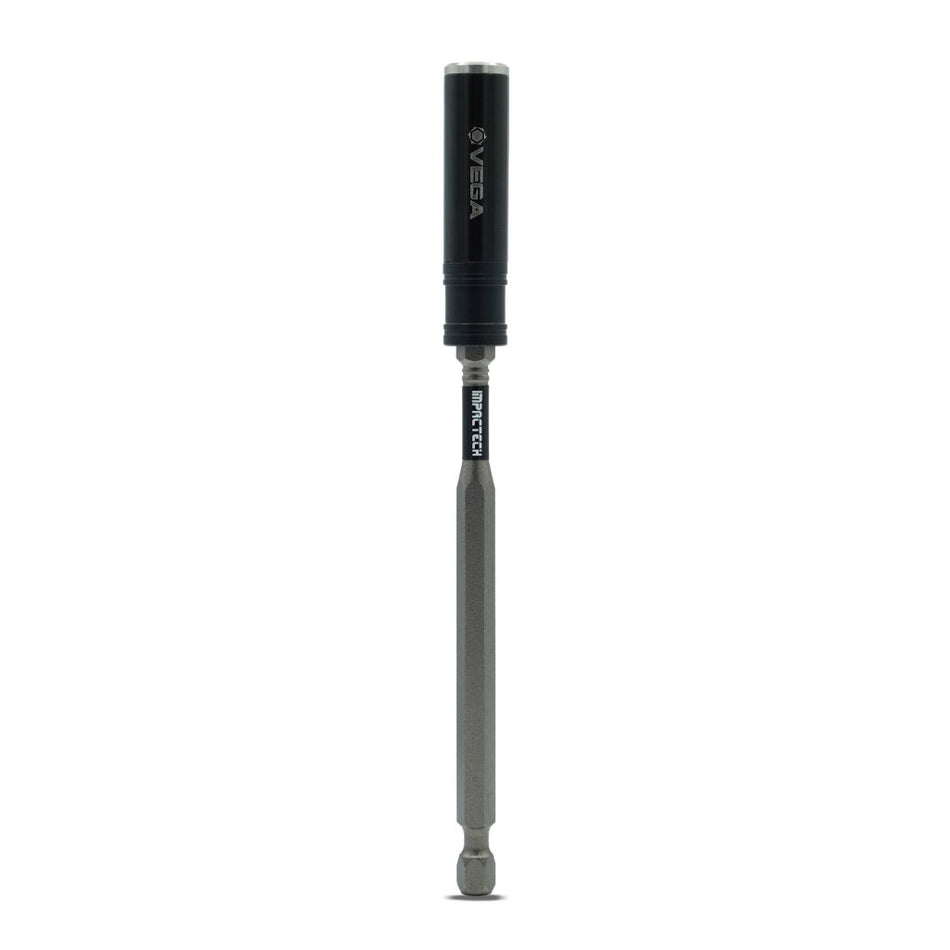 Vega T1150MH1QDS2-C1, Impactech Slim-Lock Mag Bit Holder x 6" - Carded 1pc