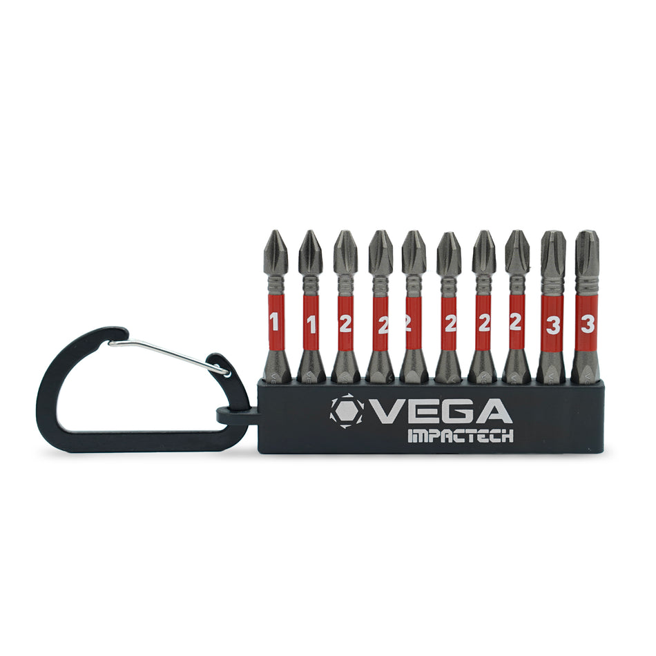 Vega T150PCS10, Impactech Phillips Carabiner Set - 10pc