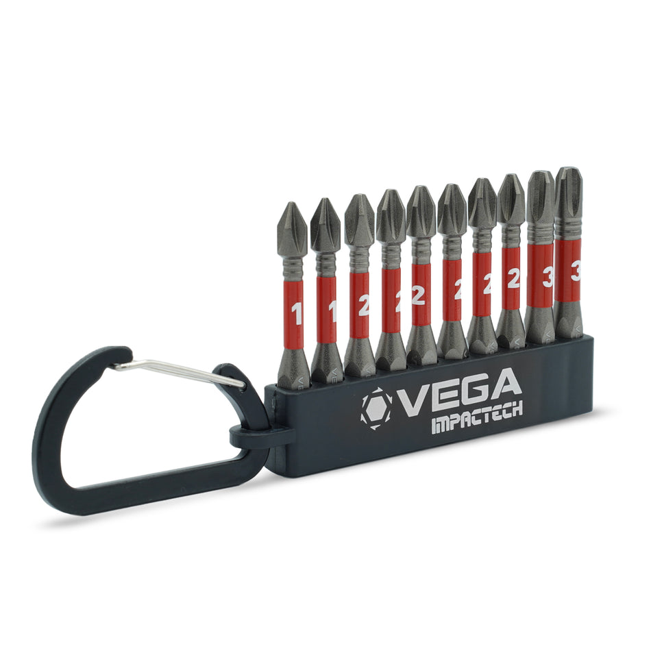 Vega T150PCS10, Impactech Phillips Carabiner Set - 10pc