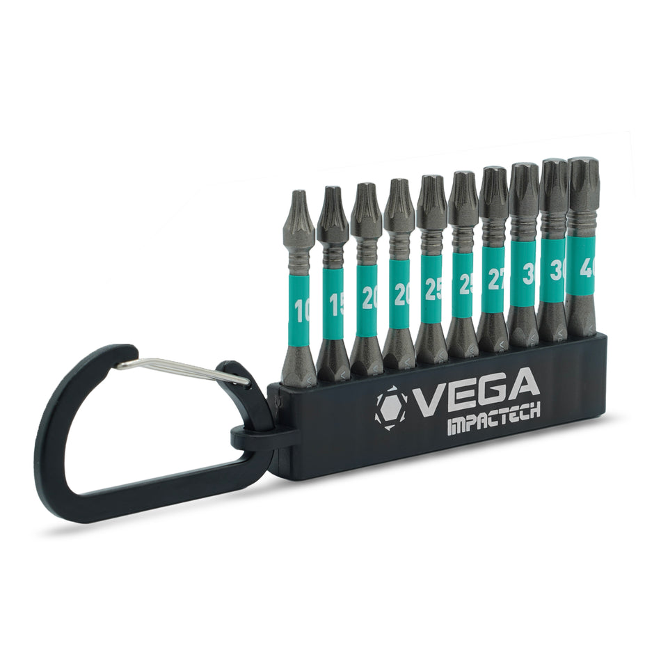 Vega T150TCS10, Impactech Torx Carabiner Set - 10pc