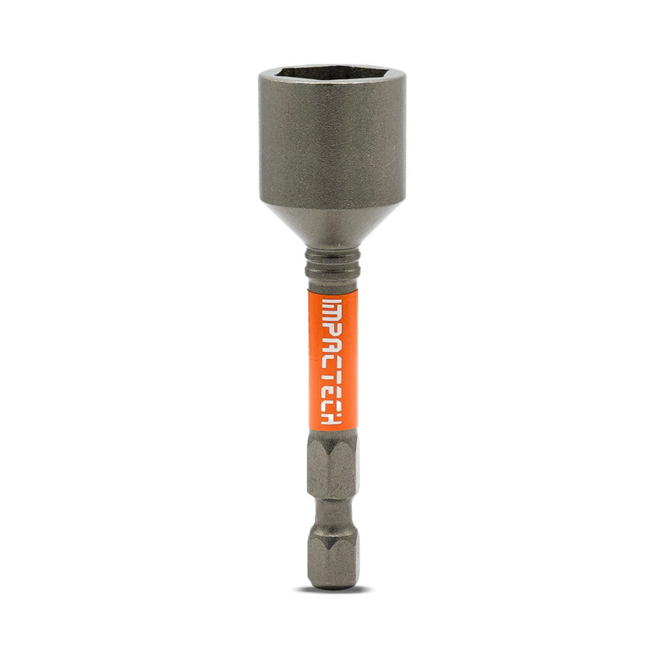 Vega T165MN816-C2, Impactech 1/2 Magnetic Nut Driver x 2-9/16" - Carded 2pc