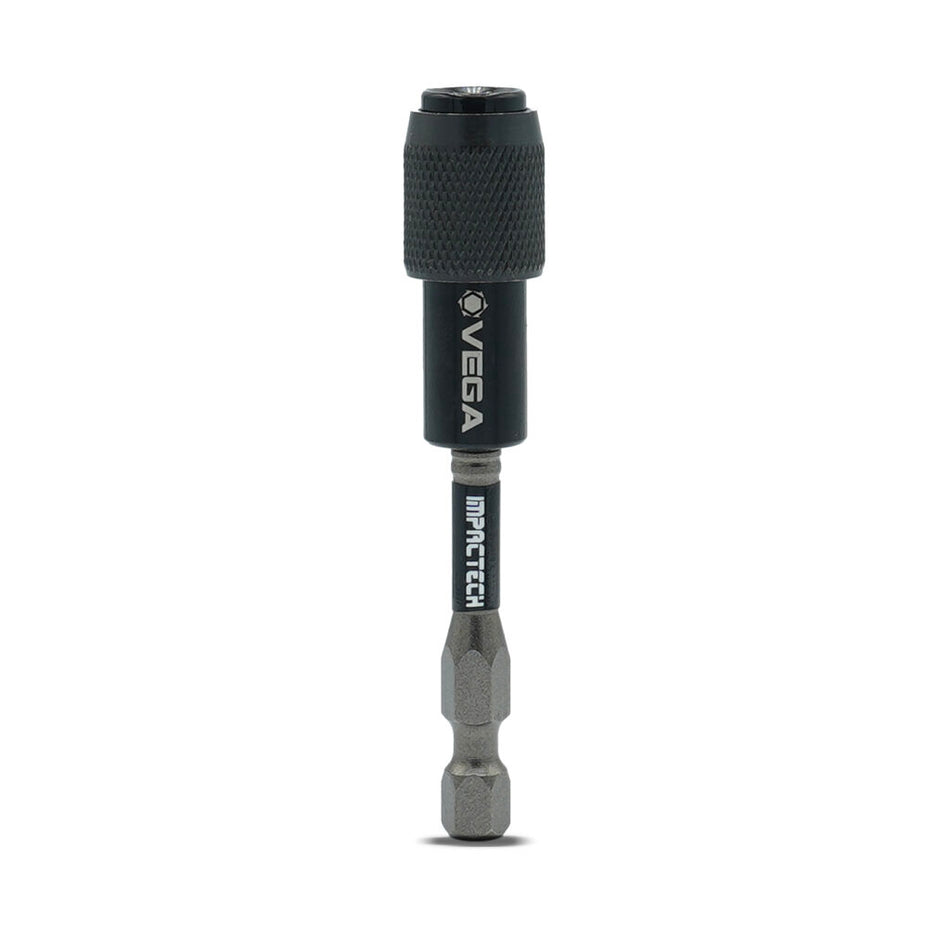 Vega T175MH1QD2-C1, Impactech Locking Mag Bit Holder x 3" - Carded 1pc
