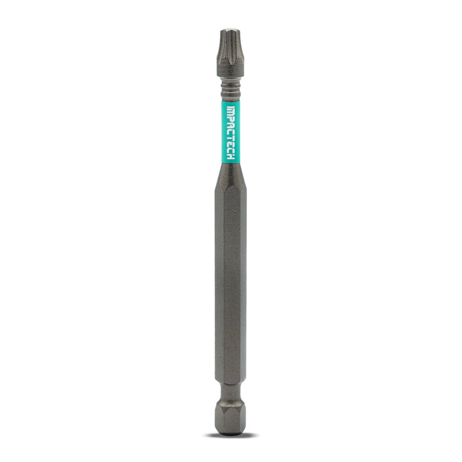 Vega T190T25A-C2, Impactech Torx T25 Power Bit x 3-1/2" - Carded 2pc
