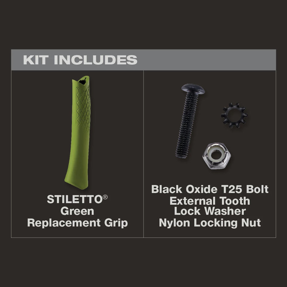 Stiletto TBRG-G, STILETTO® Green Replacement Grip