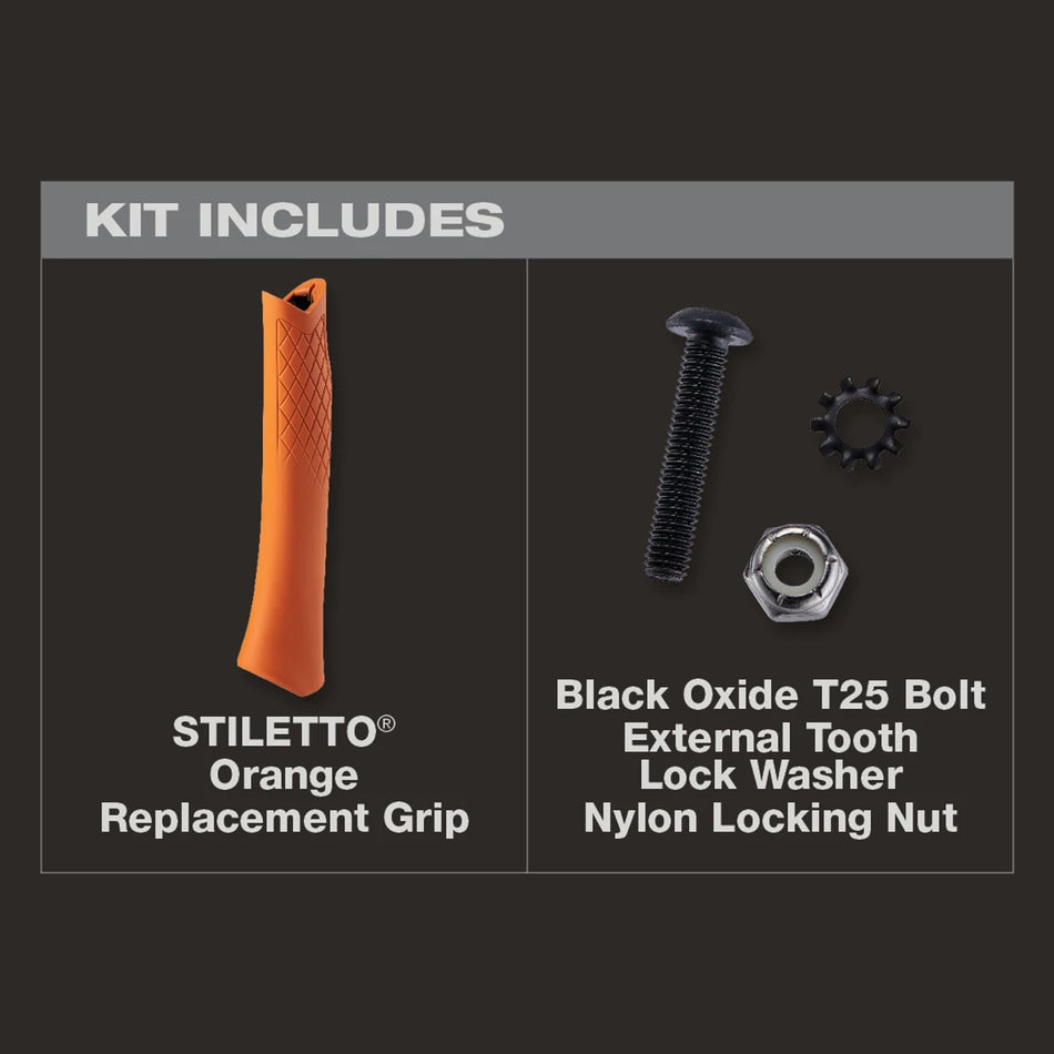 Stiletto TBRG-O, STILETTO® Orange Replacement Grip