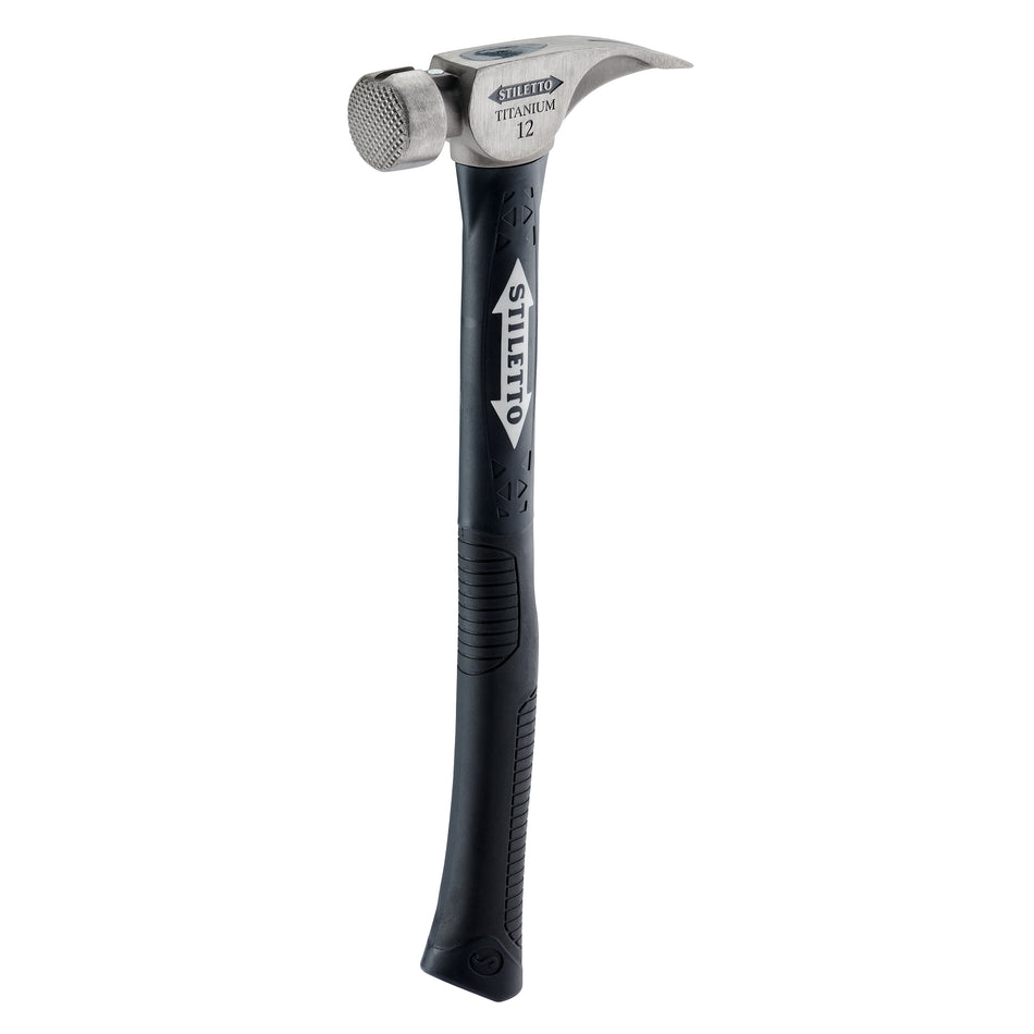 Stiletto TI12MC-F, 12 Oz Titanium Milled Face 16" "Hybrid" Fiberglass Handle