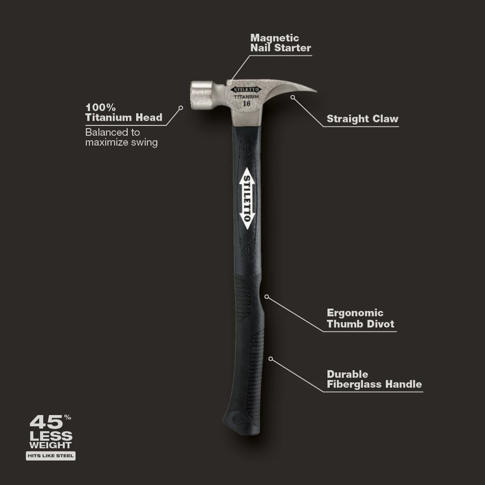 Stiletto TI16SC-F,  Smooth/Curve Fiberglass