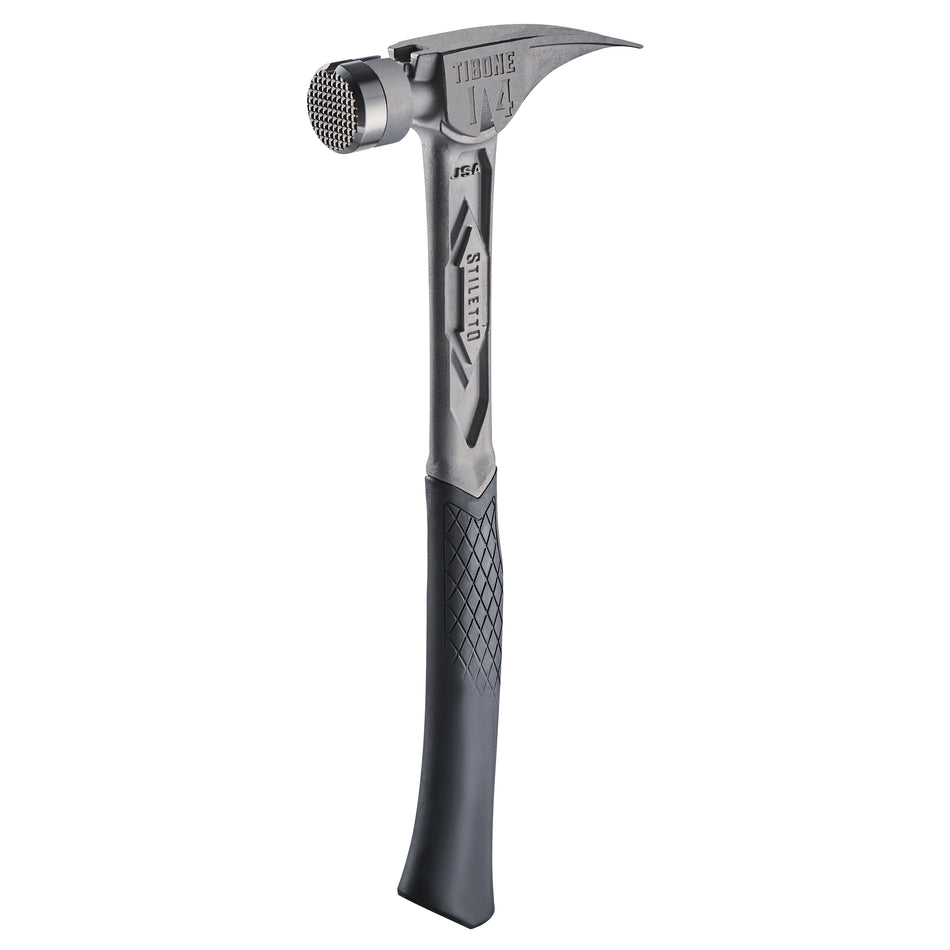 Stiletto TIB14RMC, STILETTO® TIBONE™ 14oz Milled Titanium Framing Hammer