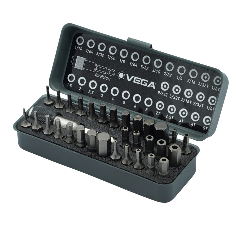 Vega V321HXP, 32pc Master Hex Driver Bit Set