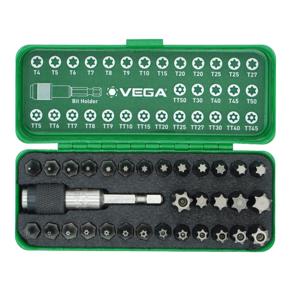 Vega V321TXP, 32pc Master Torx Driver Bit Set