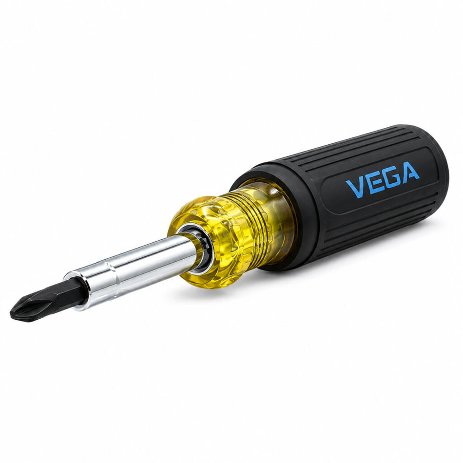 Vega VAS6-1, 6-in-1 Acetate Multi-Bit Screwdriver