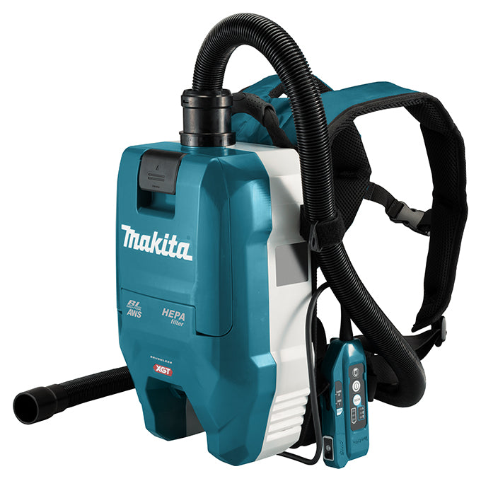 Makita VC009GZ02, 40V max XGT Cordless Brushless 2.0L Backpack Vacuum Cleaner w/AWS & HEPA Filter (Tool Only)