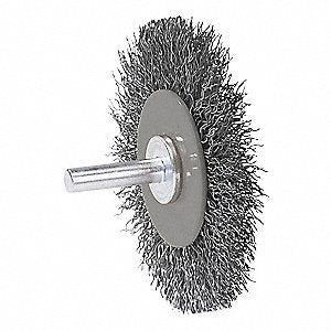 Walter 09C125, ALLSTEEL 3" MTD WHEEL BRUSH