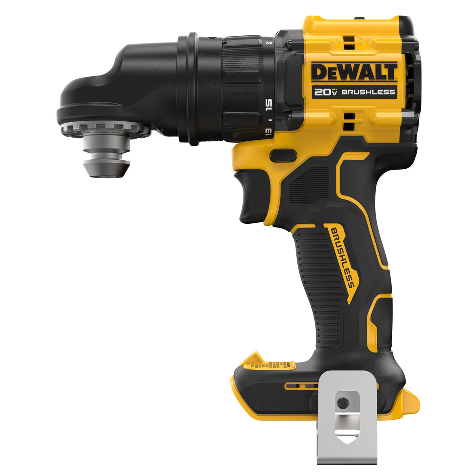 DEWALT DCD803B, ATOMIC™ 20V MAX* Brushless Cordless Multi-Head Drill/Driver (Tool Only)
