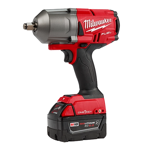 Milwaukee 2863-22R, M18 FUEL™ w/ ONE-KEY™ High Torque Impact Wrench 1/2" Friction Ring Kit
