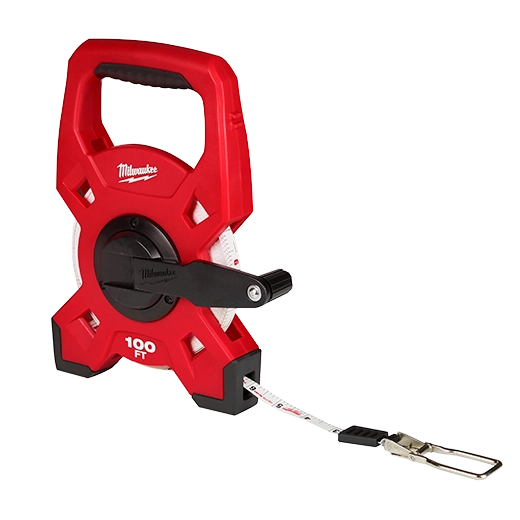 Milwaukee 48-22-5201, 100' Steel Open Reel Long Tape