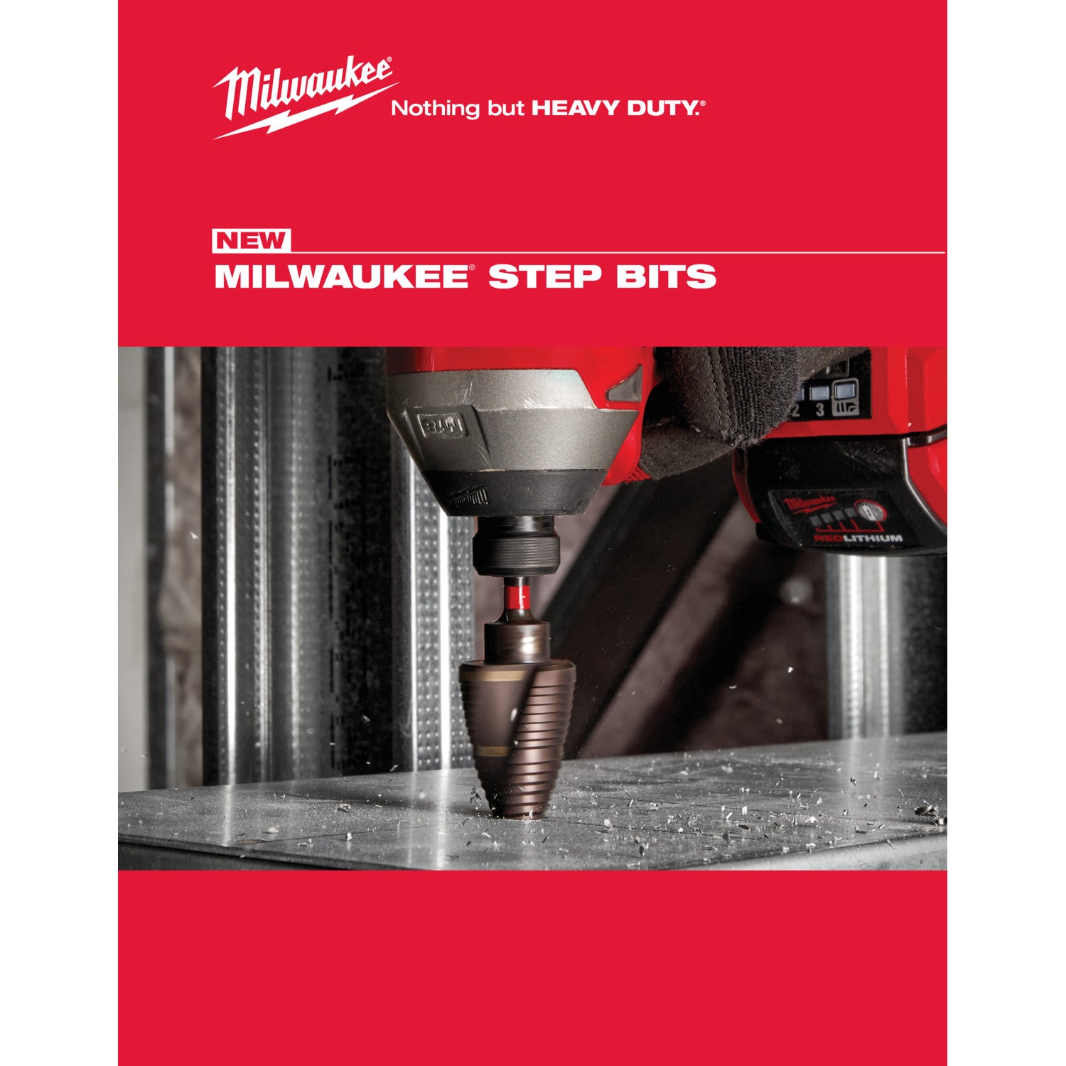 Milwaukee 48-89-9248, SHOCKWAVE Impact Duty Step Drill Bit #8 1/8 - 1"