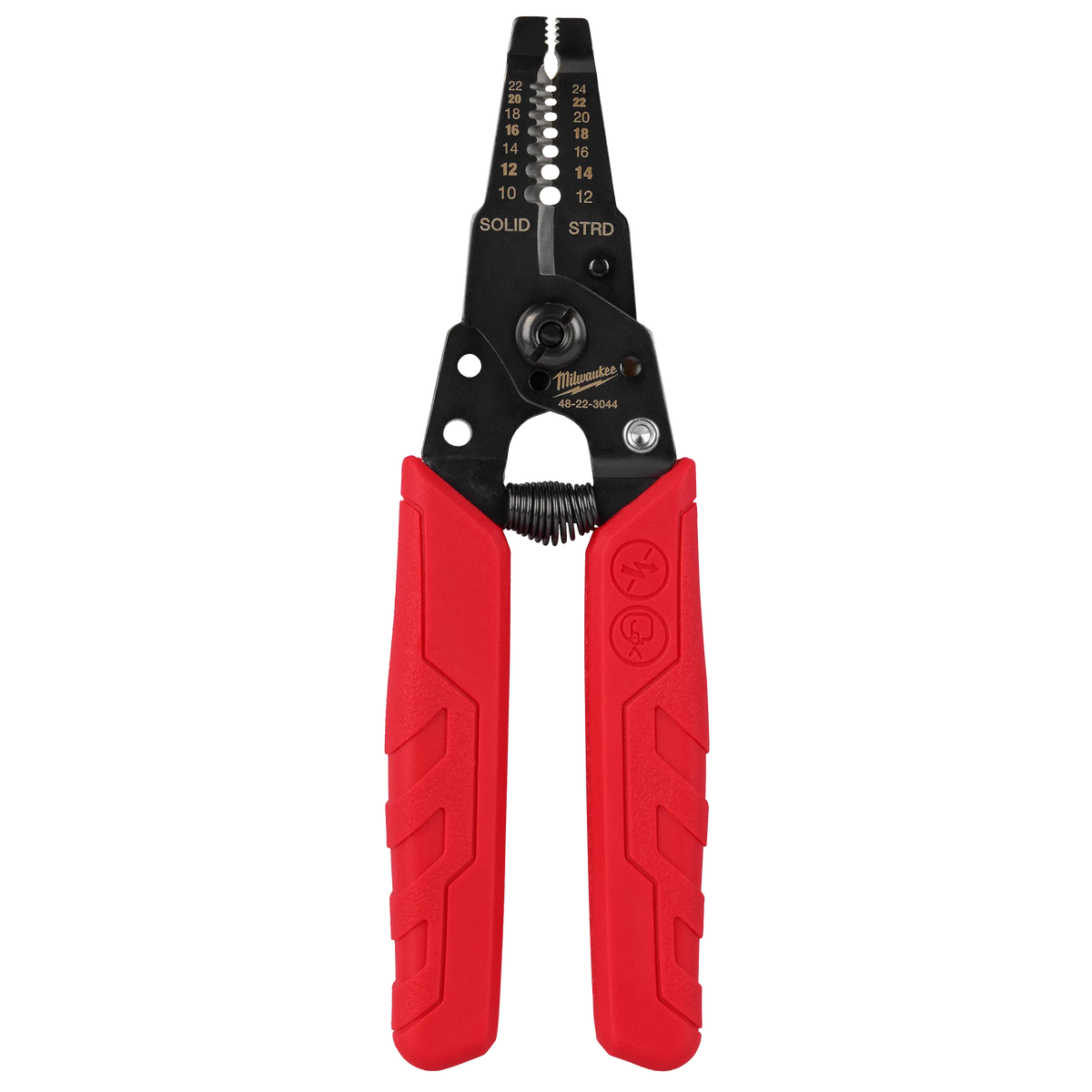 Milwaukee 48-22-3044, 10-24 AWG Compact Comfort Grip Wire Stripper & Cutter