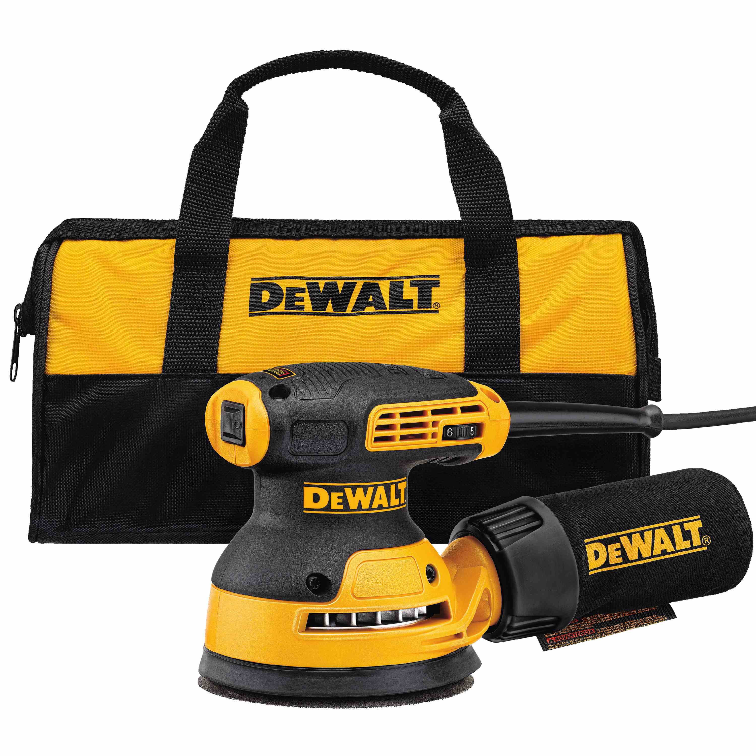 DEWALT DWE6423K, 5'' Random Orbit Sander (Variable Speed