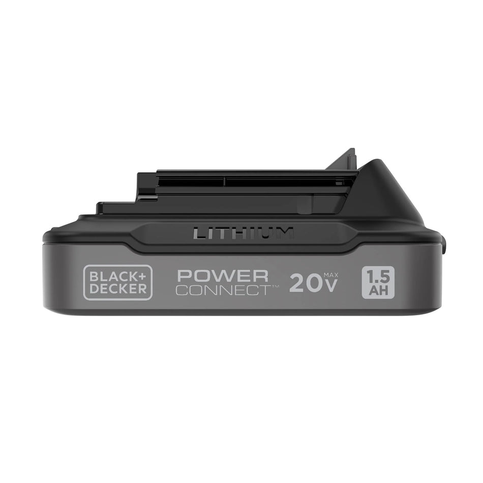 BLACK+DECKER LBD1520S, 20V MAX* POWERCONNECT™ 1.5 Ah Battery with State of Charge
