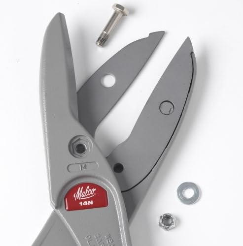 Malco M14N, Andy Aluminum Handled Snip Straight Cut 14″