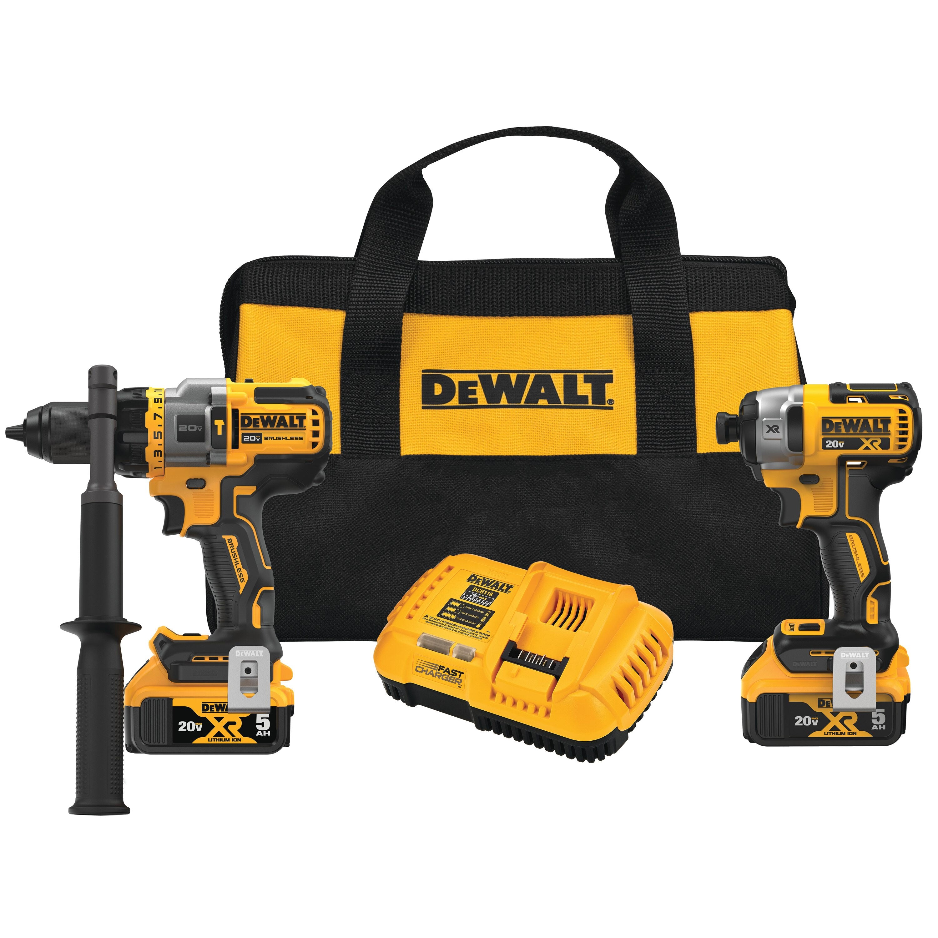 DEWALT DCK2100P2, 20V MAX FLEXVOLT ADVANTAGE 2-Tool Combo Kit