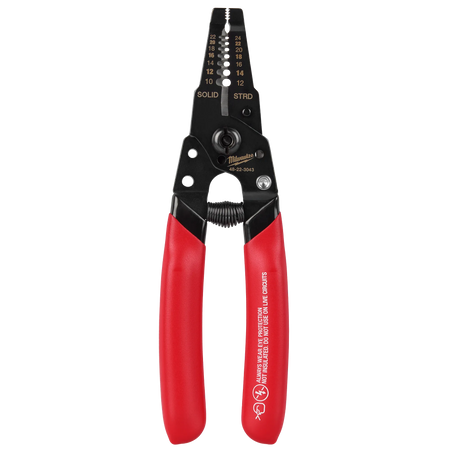Milwaukee 48-22-3043, 10-24 AWG Compact Dipped Grip Wire Stripper & Cutter