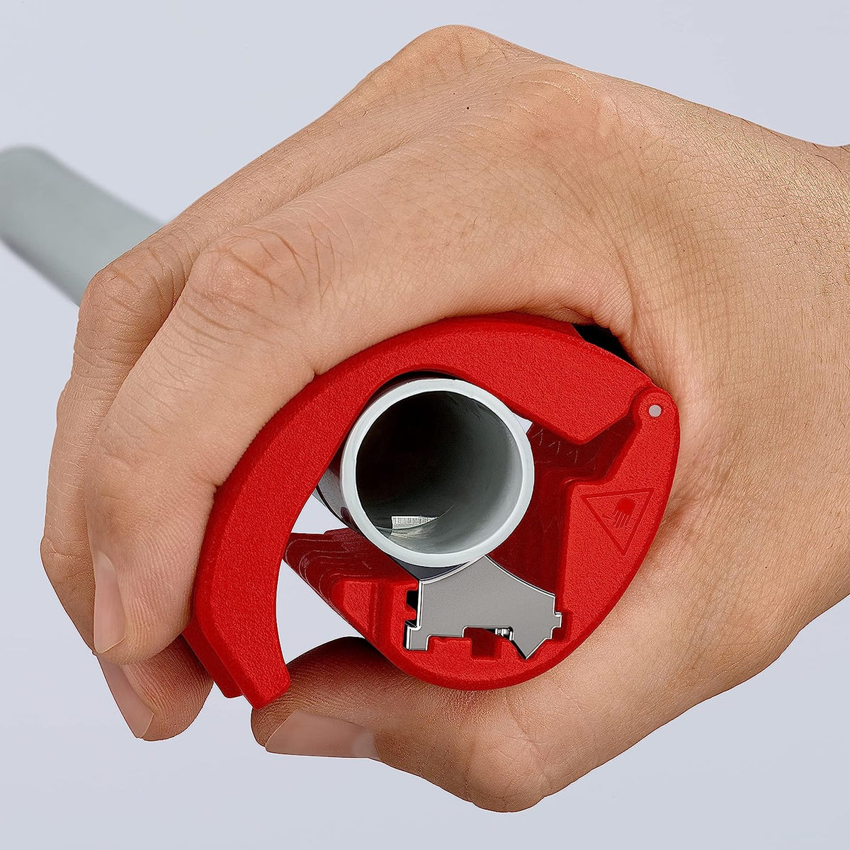 Knipex 90 22 10 BKA,  BiX Cutters for plastic pipes and sealing sleeves
