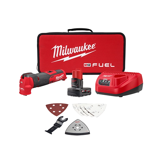 Milwaukee 2526-21XC, M12 FUEL Oscillating Multi-Tool Kit