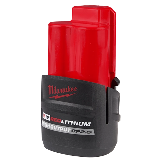Milwaukee 48-11-2425, M12 REDLITHIUM™ HIGH OUTPUT™ CP2.5 Battery Pack