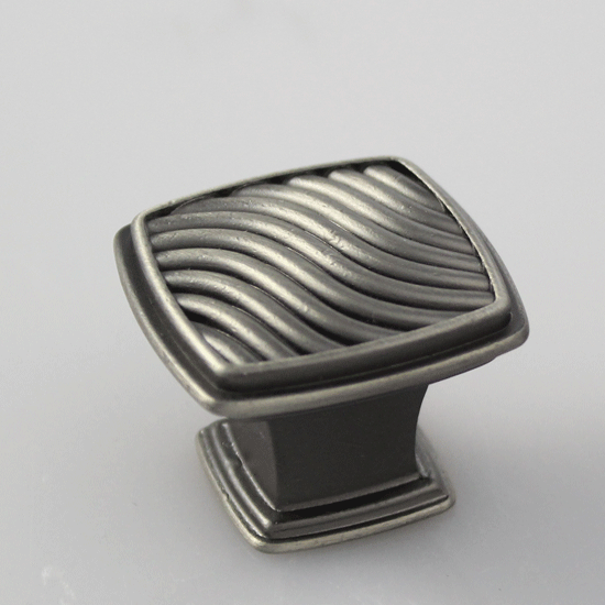 Eurofit K-358AIH, Knob, Antique Silver, 50/200 (SOPHISTICATED)