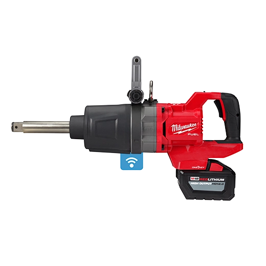 Milwaukee 2869-22HD, M18 FUEL 1" D-Handle High Torque Impact Wrench w/Ext. Anvil ONE-KEY Kit