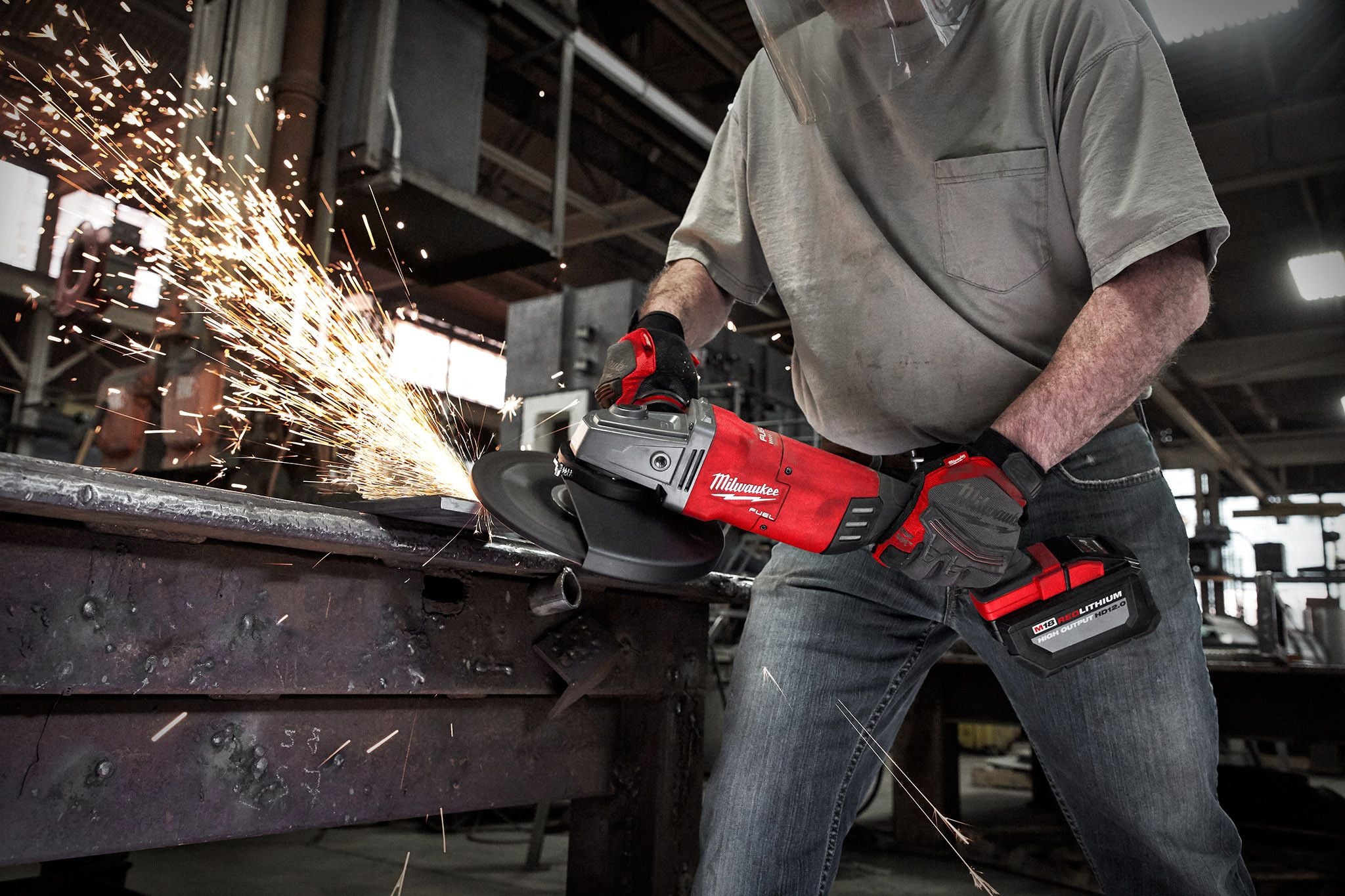 Milwaukee 2785-20, M18 FUEL 7" / 9" HP LARGE ANGLE GRINDER (Tool Only)