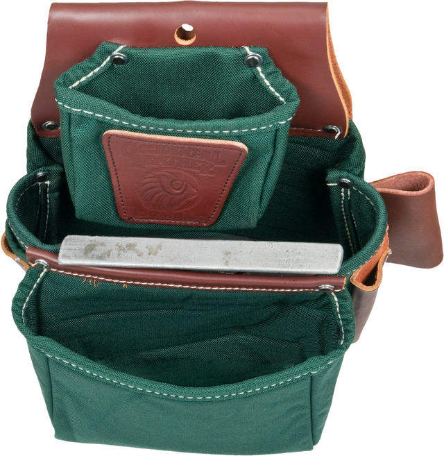 Occidental Leather 8060, OxyLights™ 3 Pouch Fastener Bag