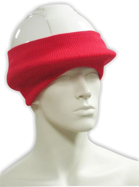 Workhorse SHD211RQ, ACRYLIC HARD HAT LINER, Red(12/pkg)