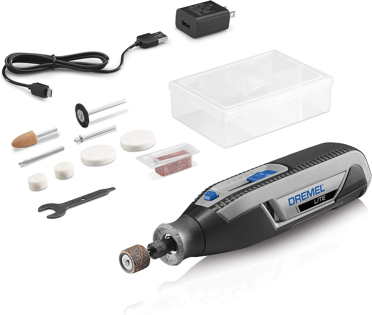 DREMEL 7760-N/10, 4V Li-Ion Cordless Rotary Tool Variable Speed Multi-Purpose Rotary Tool Kit