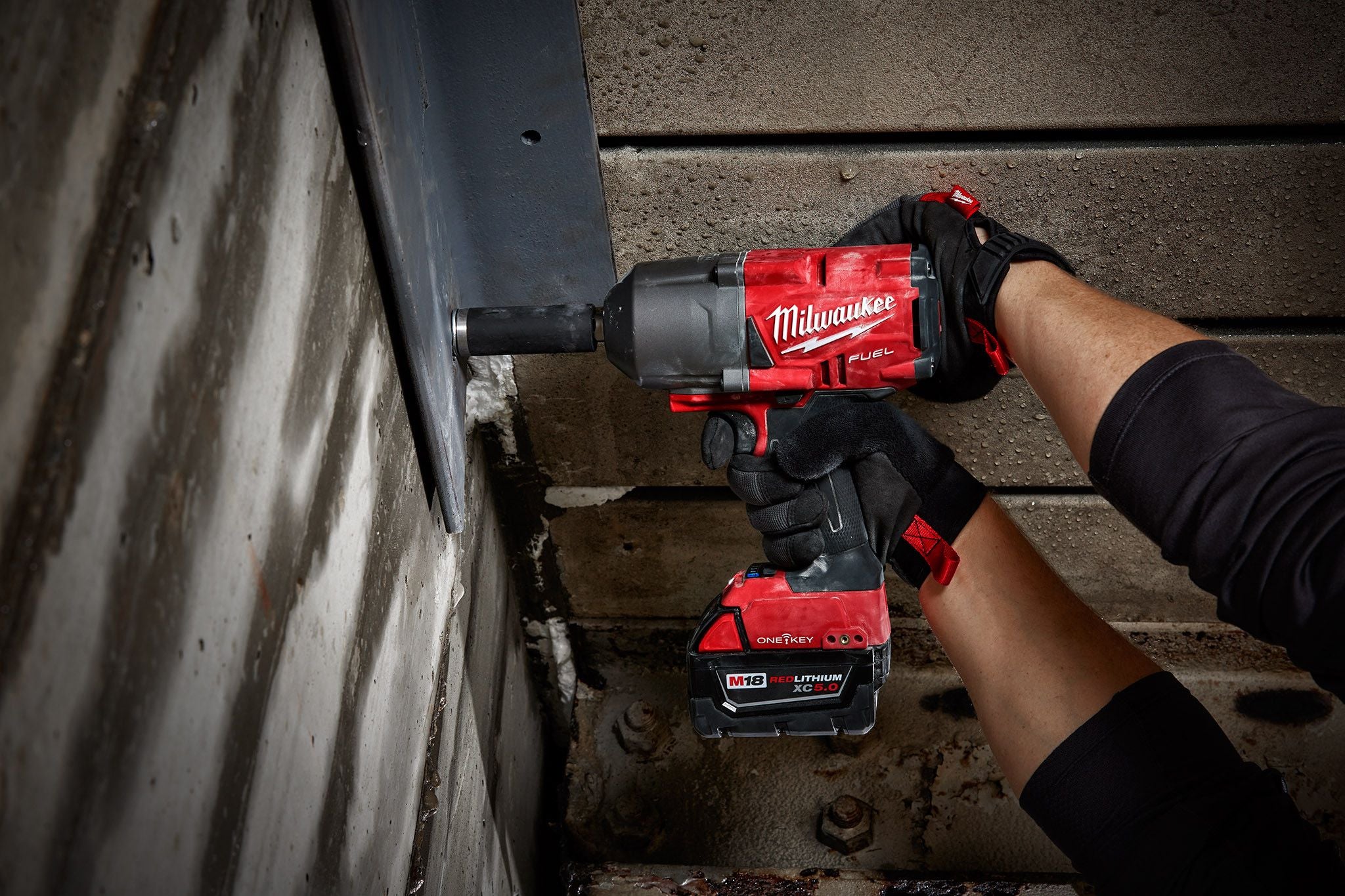 Milwaukee 2864-22, M18 FUEL 3/4" High Torque Impact Wrench Friction Ring Kit w/ONE-KEY