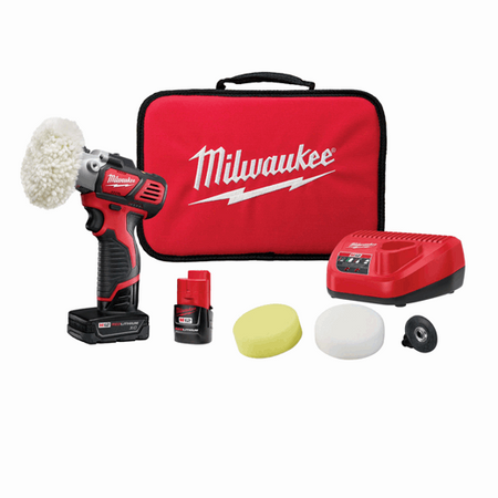 Milwaukee 2438-22X,  SPOT POLISHER 1CP 1XC KIT