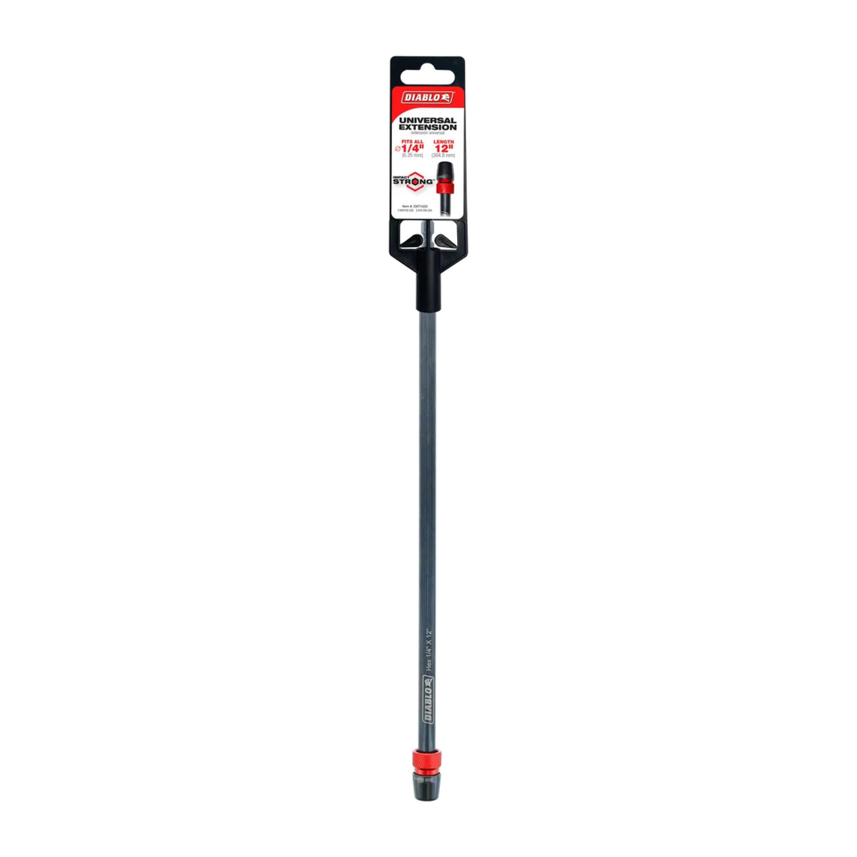 Diablo DXT1020, Universal Extension for Drills 1/4 X 12