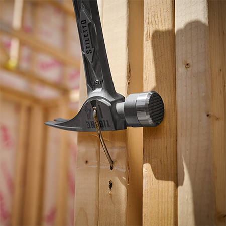Stiletto TIB14RMC, STILETTO® TIBONE™ 14oz Milled Titanium Framing Hammer